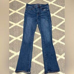 AE Next Level High-Waisted Skinny Kick Jean